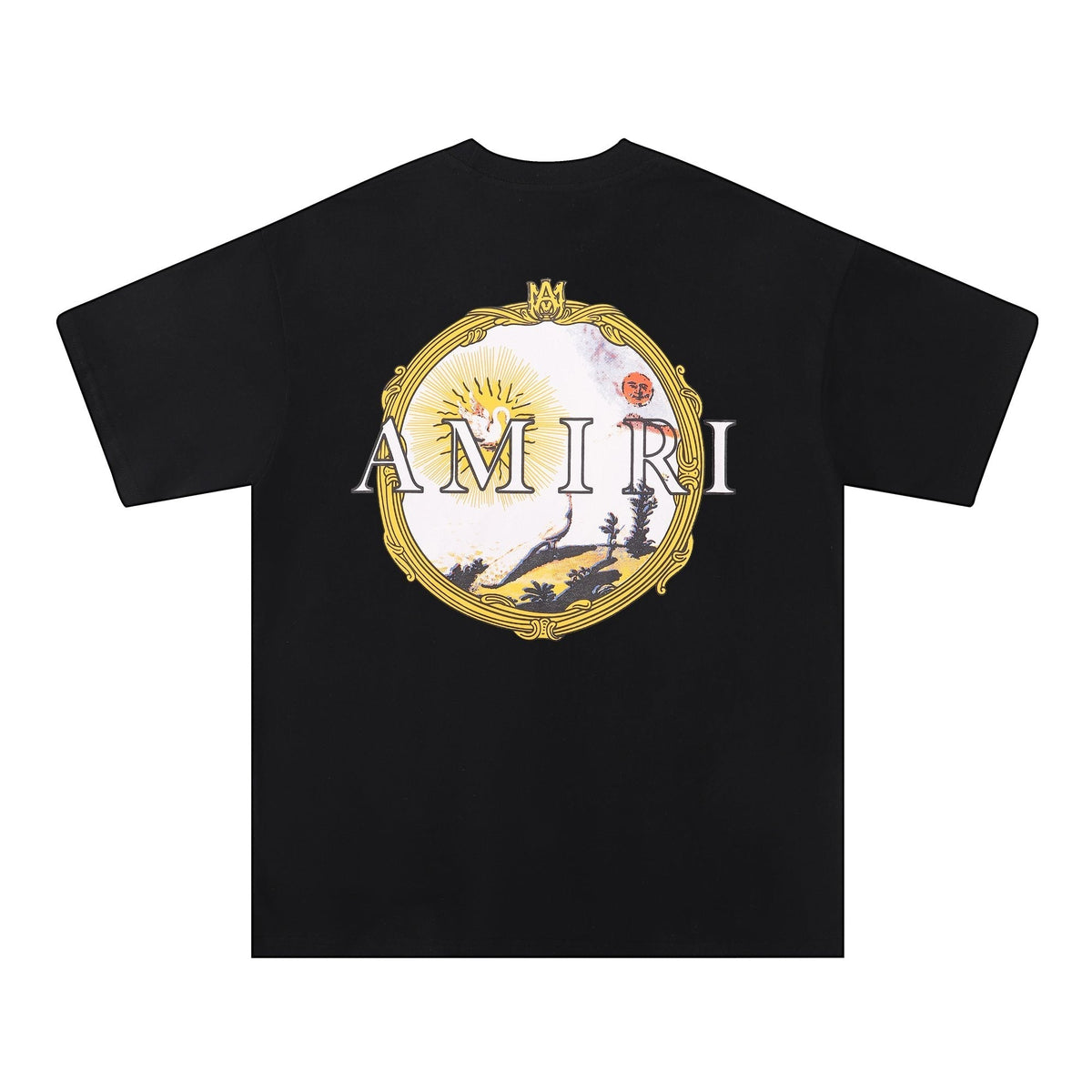 AMIRI Circular Back Graphic Short-Sleeve T-Shirt ¡ª hero
