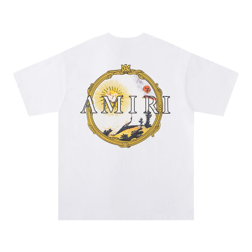 AMIRI Circular Back Graphic Short-Sleeve T-Shirt ¡ª back