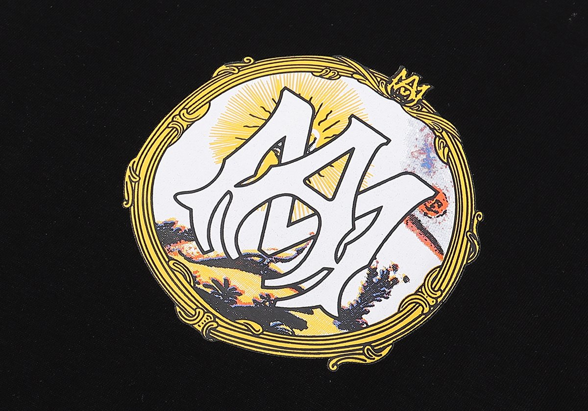 AMIRI Circular Back Graphic Short-Sleeve T-Shirt ¡ª detail