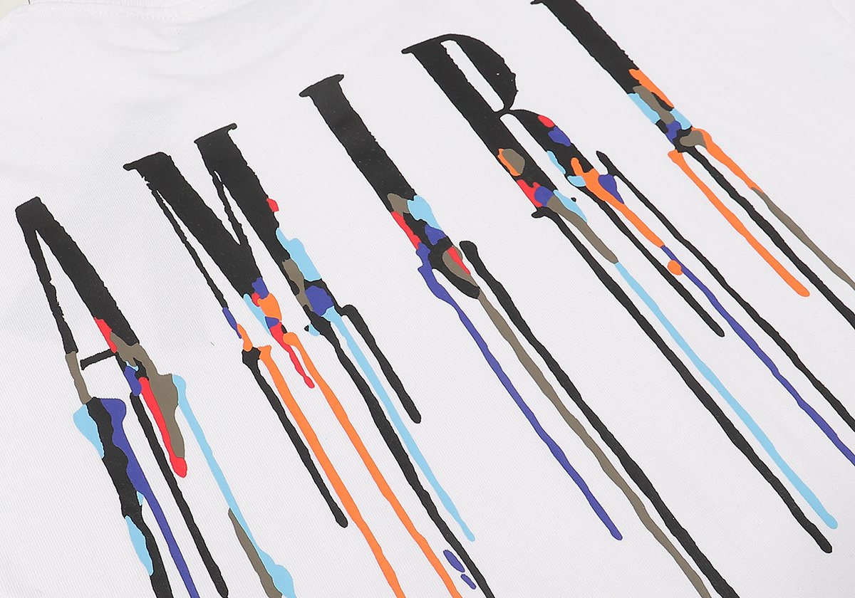 AMIRI Paint-Drip Graphic T-Shirt ¡ª detail