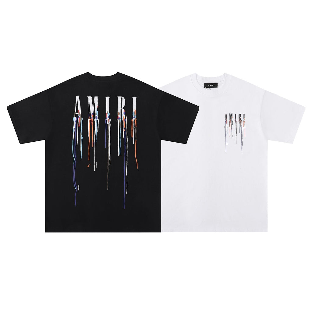 AMIRI Paint-Drip Graphic T-Shirt ¡ª comparison