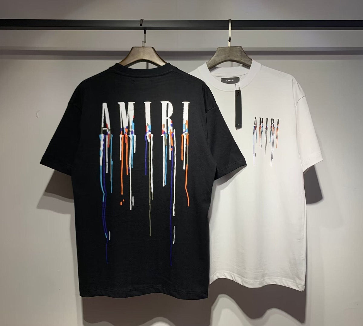 AMIRI Paint-Drip Graphic T-Shirt ¡ª context