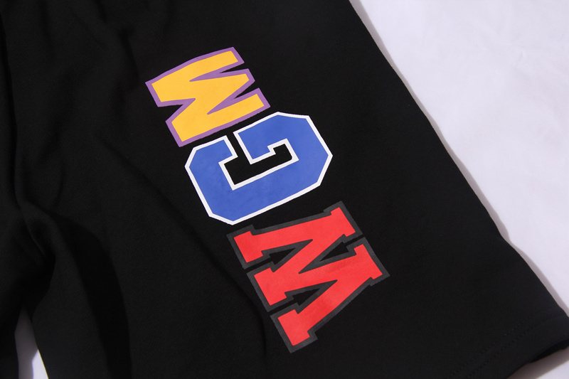 BAPE Shark Graphic Black Shorts ¡ª detail
