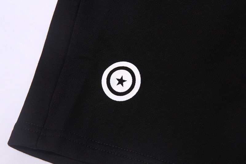 BAPE Shark Graphic Black Shorts ¡ª detail