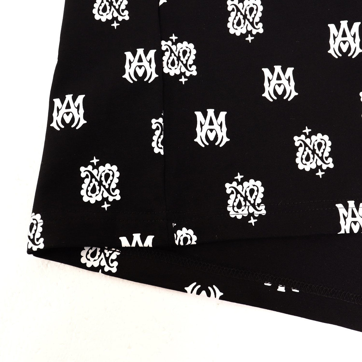 AMIRI Ornamental All-Over Graphic Short-Sleeve T-Shirt ¡ª detail