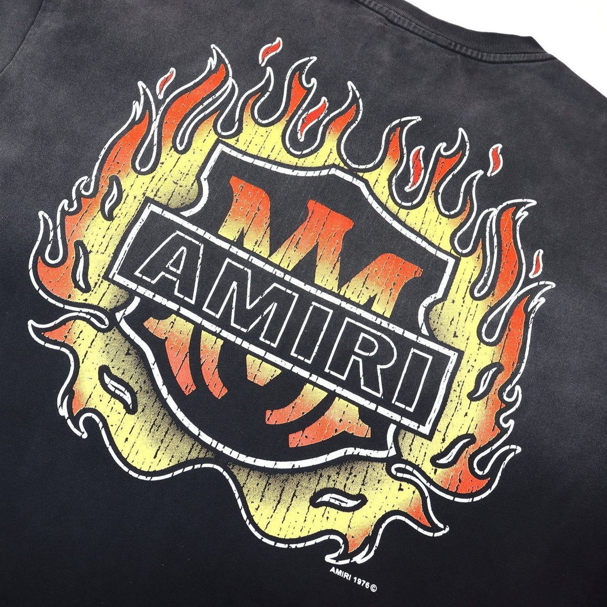 AMIRI Flame Graphic Short-Sleeve T-Shirt ¡ª detail