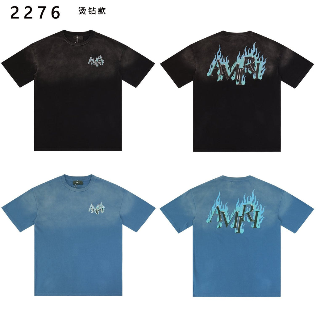 AMIRI Flame Rhinestone Graphic T-Shirt ¡ª comparison