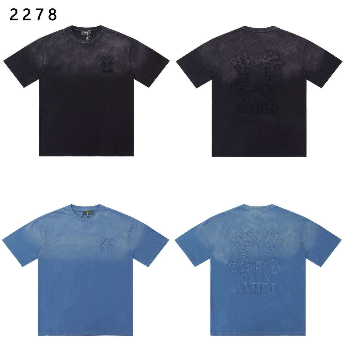 AMIRI Design Studio Washed Graphic T-Shirt ¡ª comparison