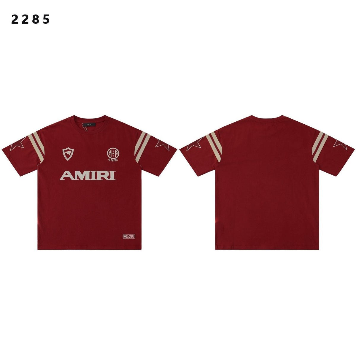 AMIRI Sleeve Stripe Graphic T-Shirt ¡ª front