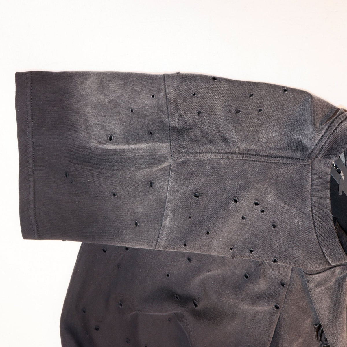AMIRI Distressed Washed Short-Sleeve T-Shirt ¡ª detail