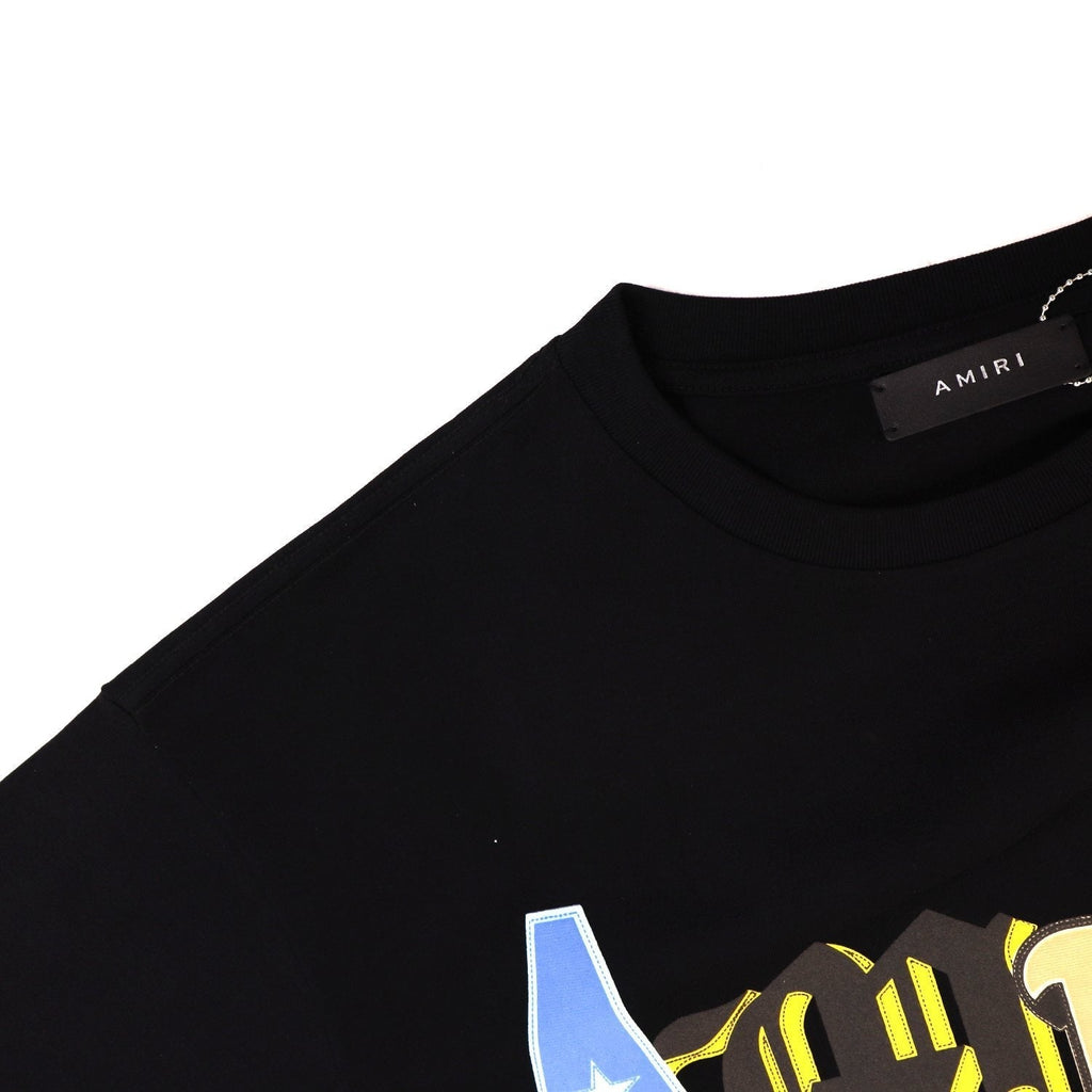 AMIRI Varsity Letter Graphic Short-Sleeve T-Shirt ¡ª detail