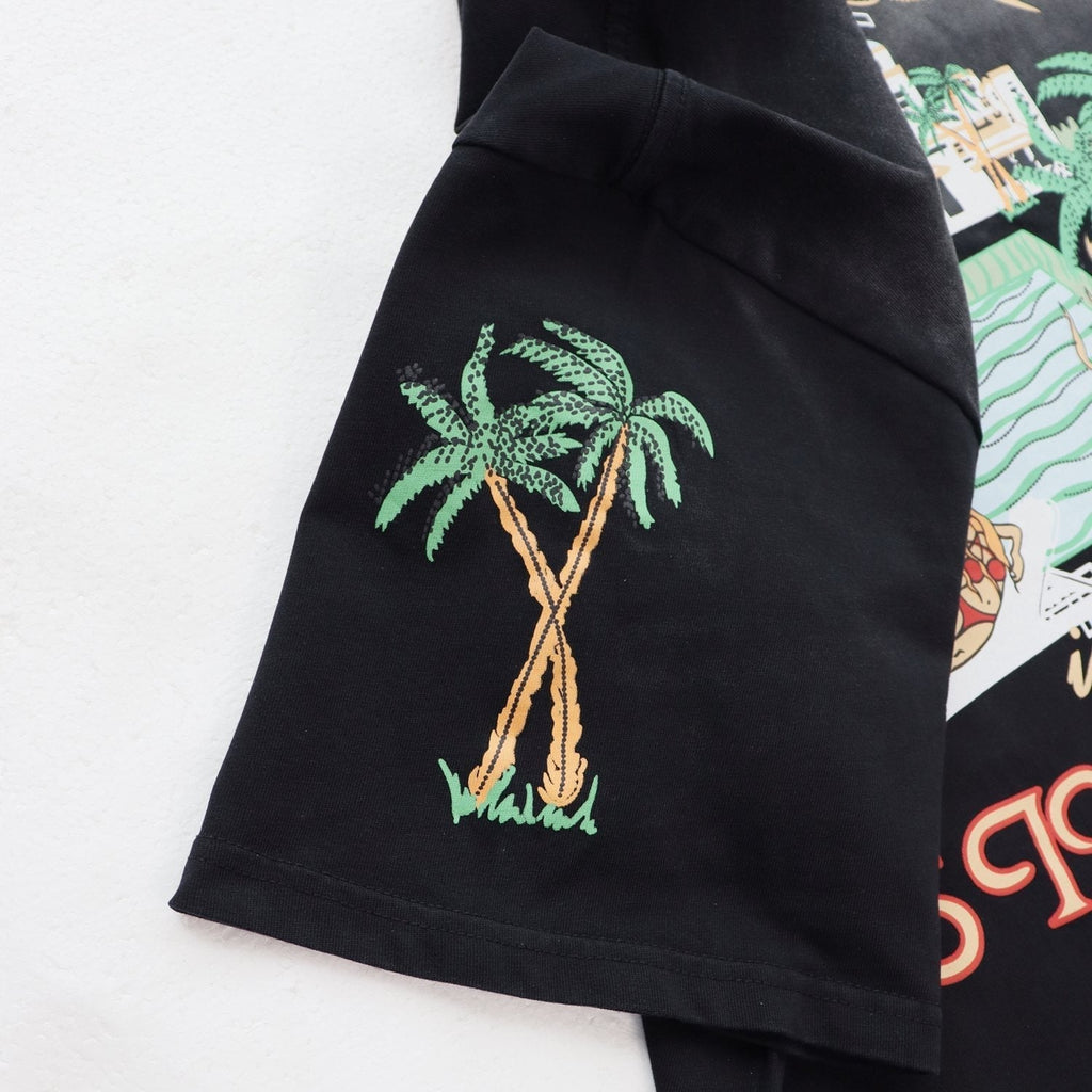 AMIRI Crystal Sinners Graphic T-Shirt ¡ª detail