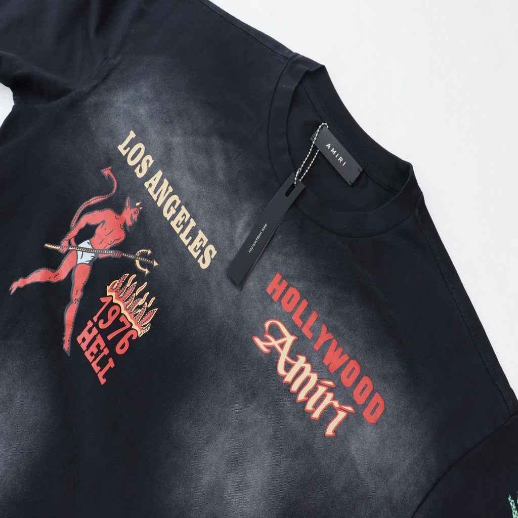 AMIRI Crystal Sinners Graphic T-Shirt ¡ª detail