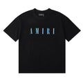 AMIRI Blue Wordmark Short-Sleeve T-Shirt ¡ª hero