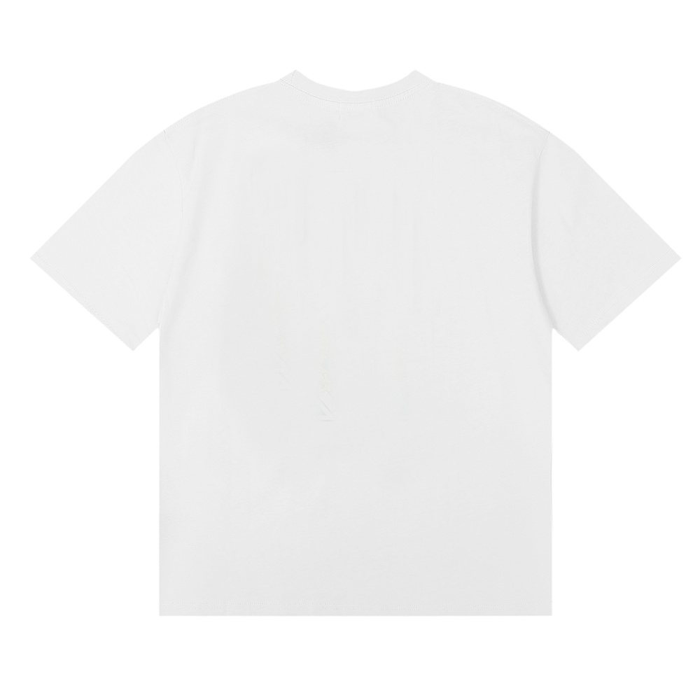 AMIRI Blue Wordmark Short-Sleeve T-Shirt ¡ª back