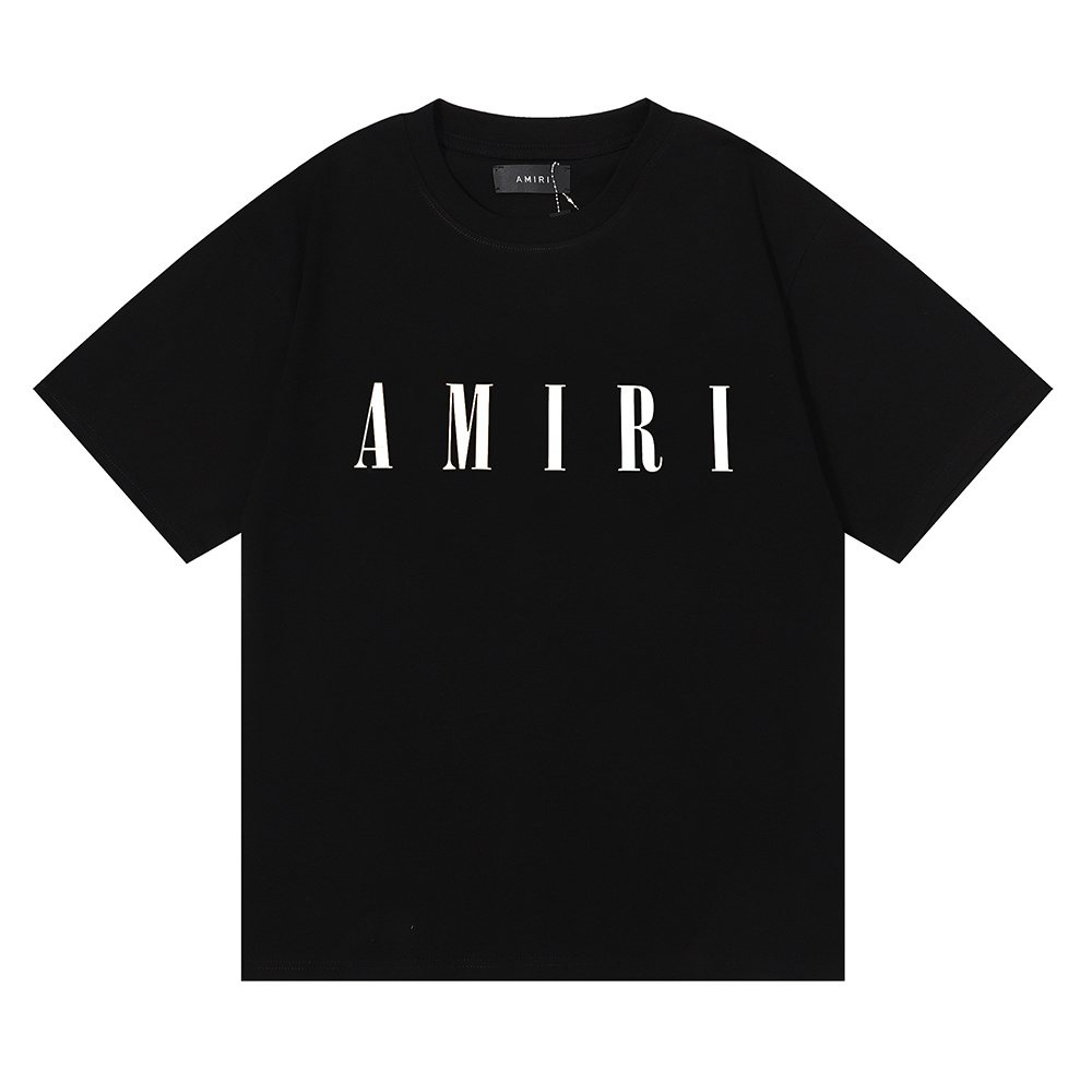 AMIRI Monochrome Wordmark T-Shirt ¡ª front