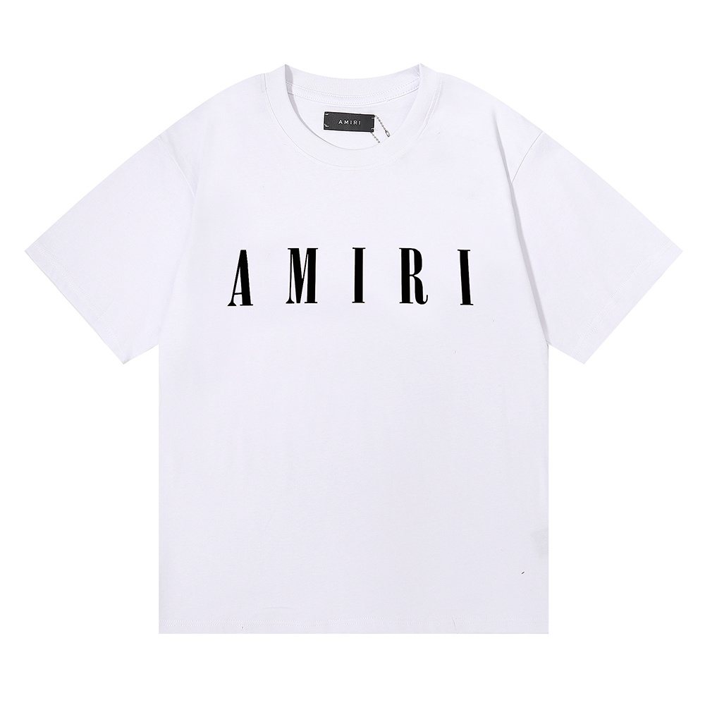 AMIRI Monochrome Wordmark T-Shirt ¡ª front