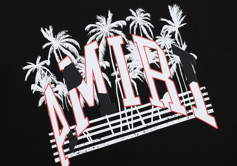 AMIRI Palm Graphic T-Shirt ¡ª detail