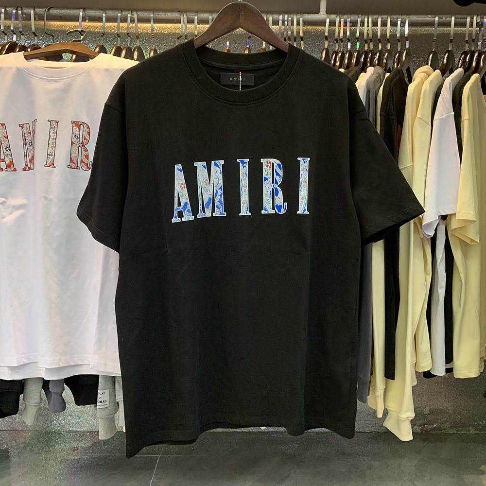 AMIRI Paisley Graphic Short-Sleeve T-Shirt ¡ª context