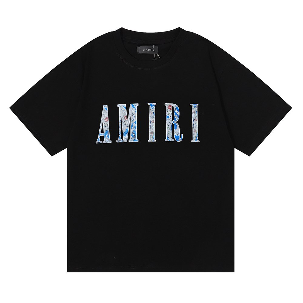 AMIRI Paisley Graphic Short-Sleeve T-Shirt ¡ª front
