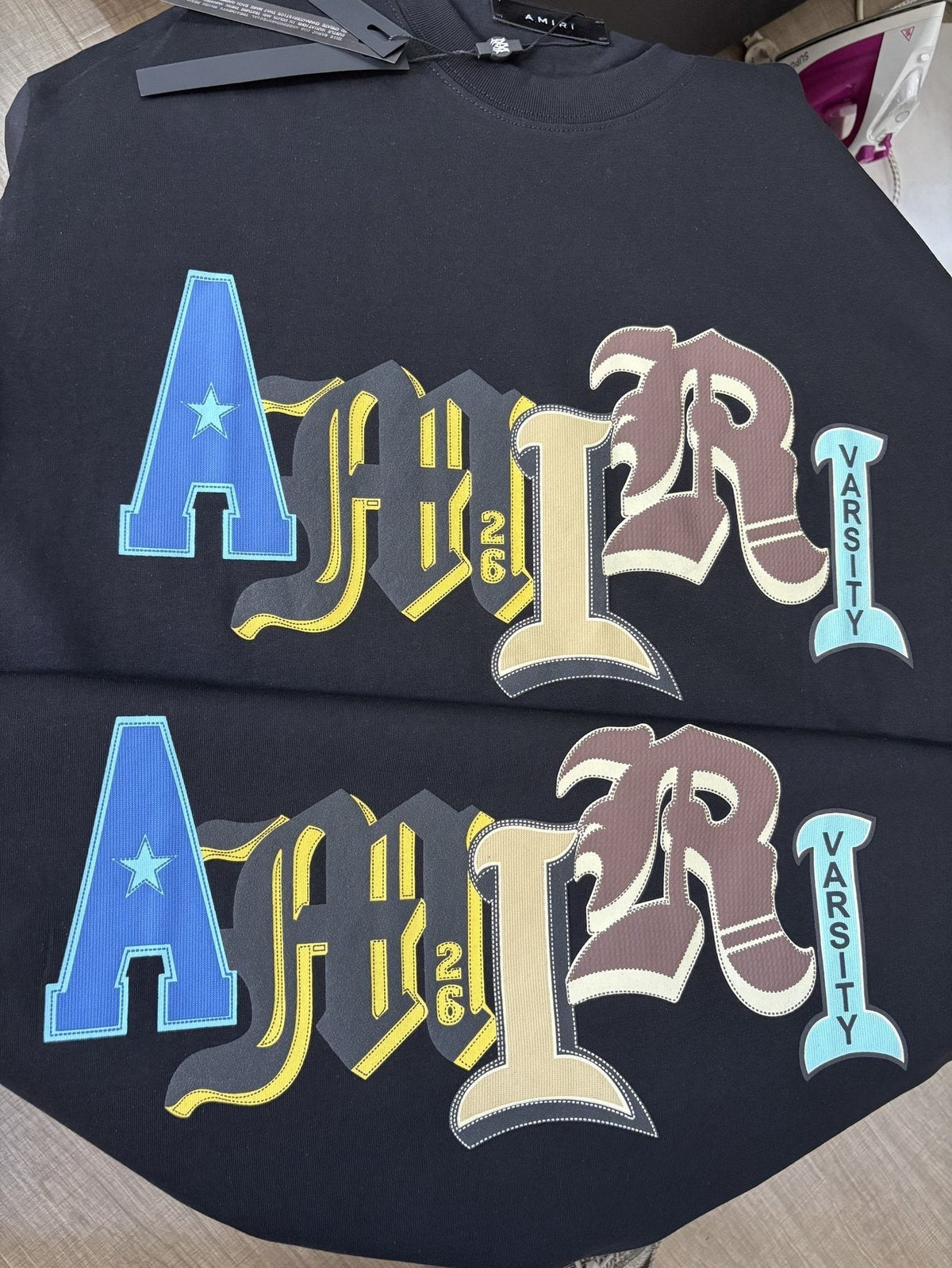 AMIRI Varsity Graphic Short-Sleeve T-Shirt ¡ª detail