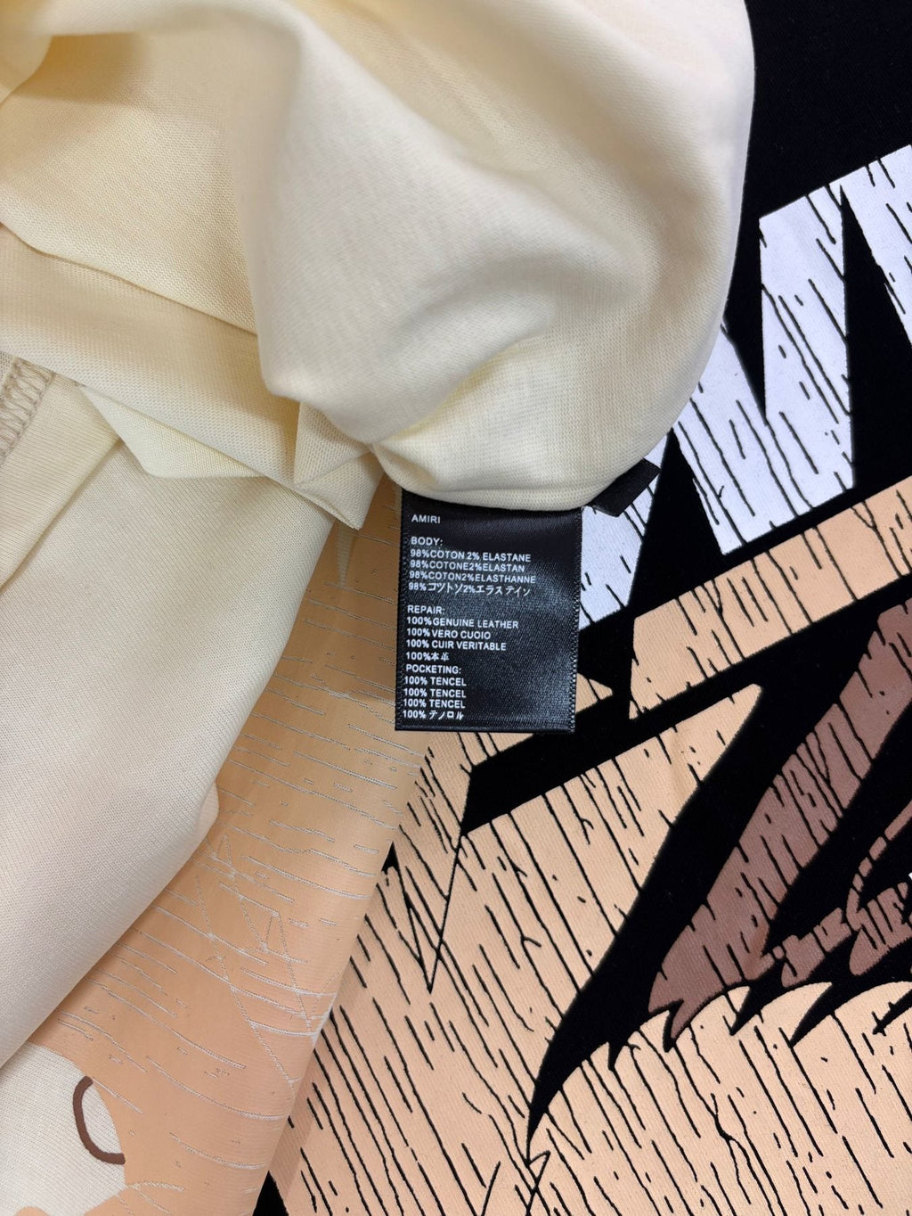 AMIRI Eagle Graphic Short-Sleeve T-Shirt ¡ª neck_label