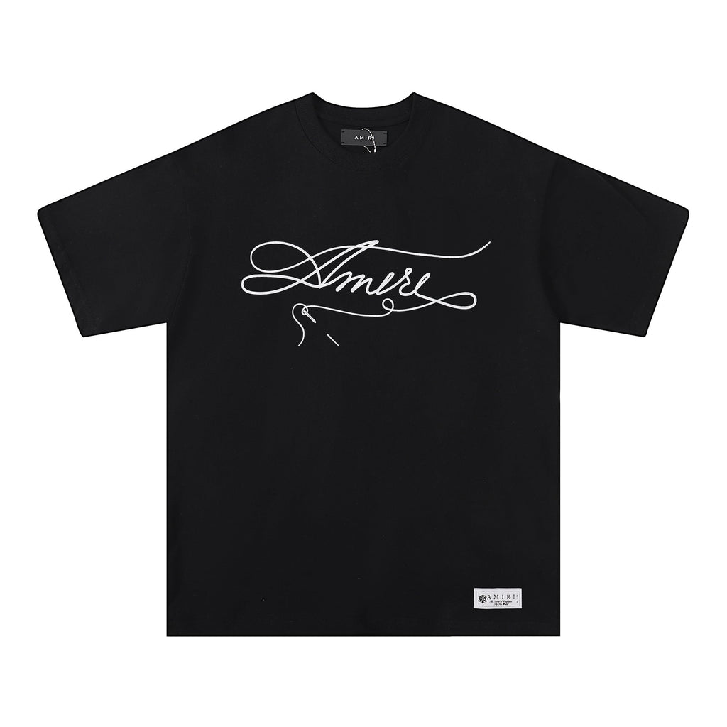 AMIRI Script Chest Graphic Short-Sleeve T-Shirt ¡ª hero