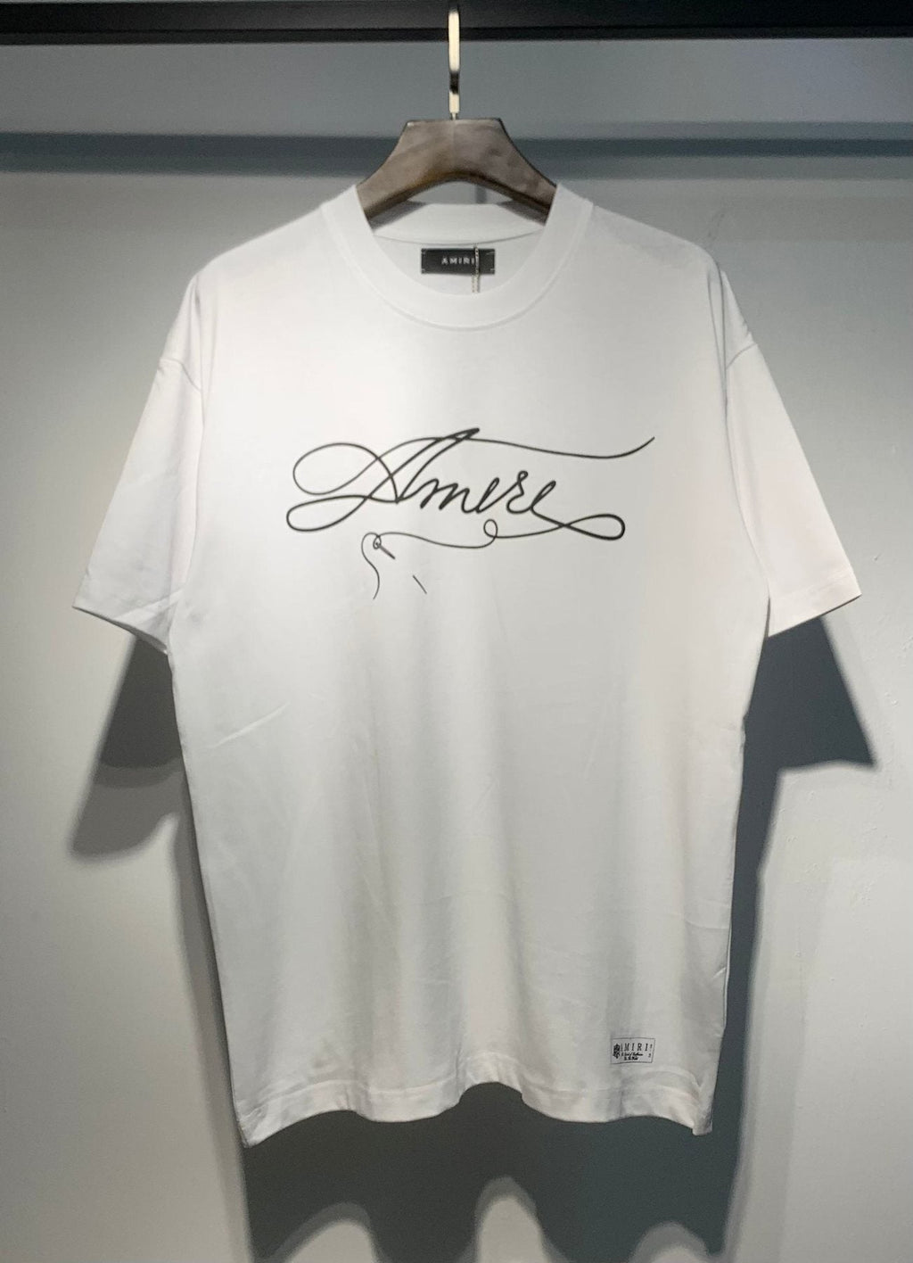 AMIRI Script Chest Graphic Short-Sleeve T-Shirt ¡ª front