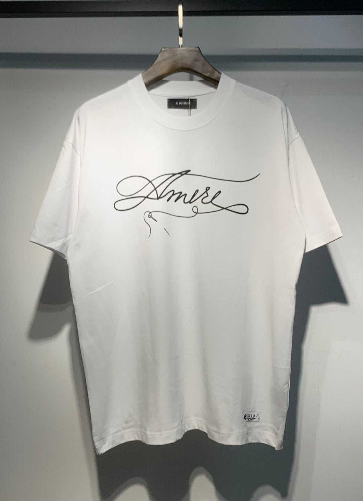 AMIRI Script Chest Graphic Short-Sleeve T-Shirt ¡ª front