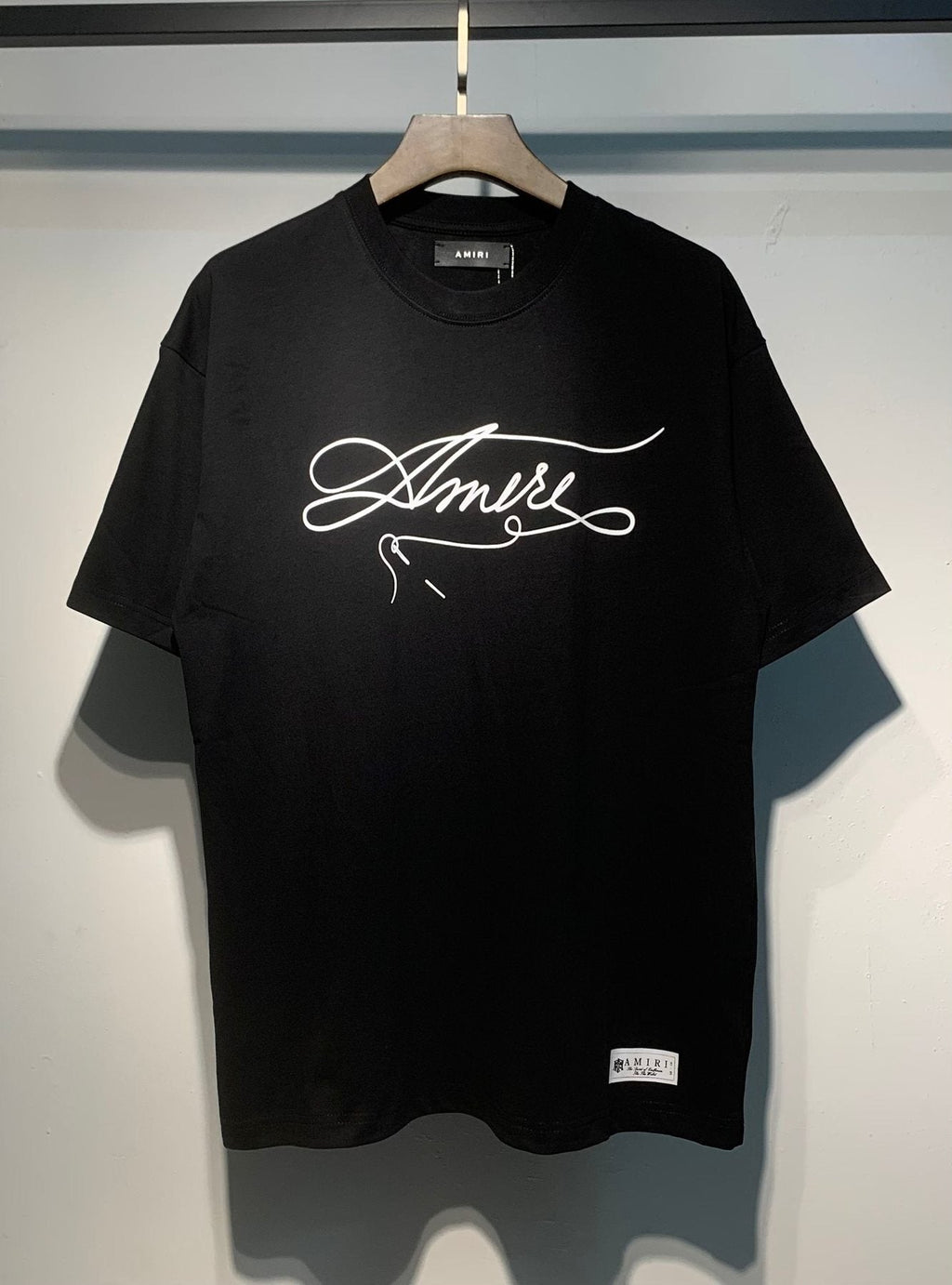 AMIRI Script Chest Graphic Short-Sleeve T-Shirt ¡ª front