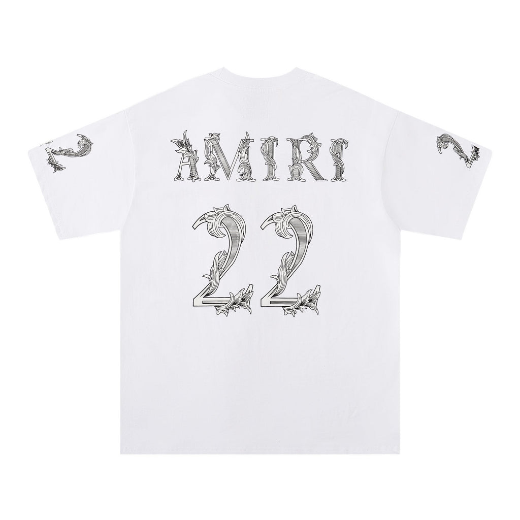 AMIRI Number Graphic Short-Sleeve T-Shirt ¡ª back