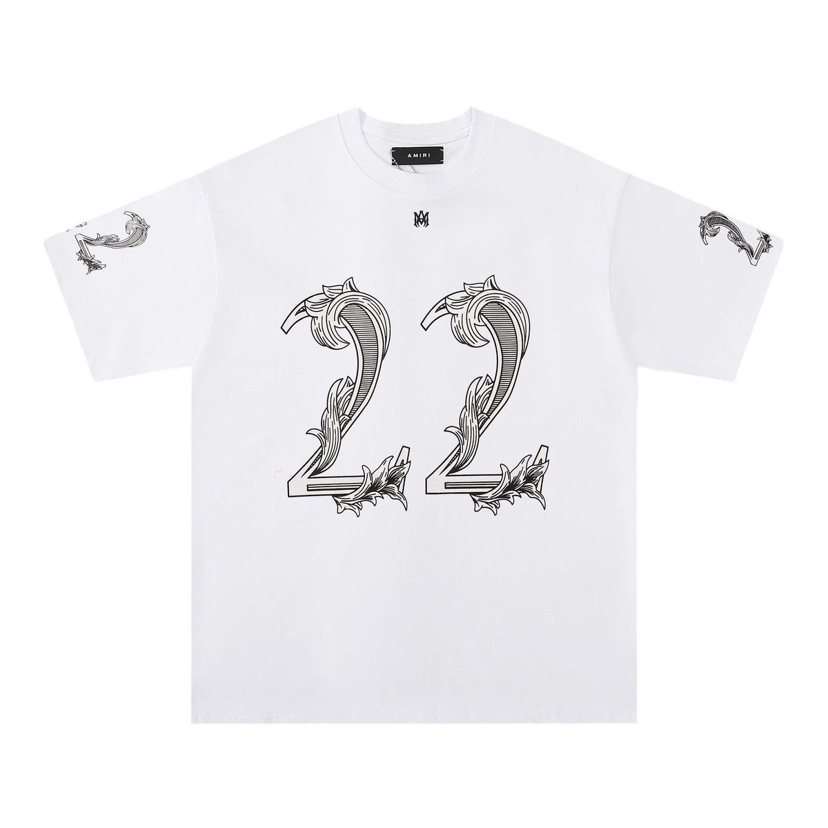 AMIRI Number Graphic Short-Sleeve T-Shirt ¡ª front