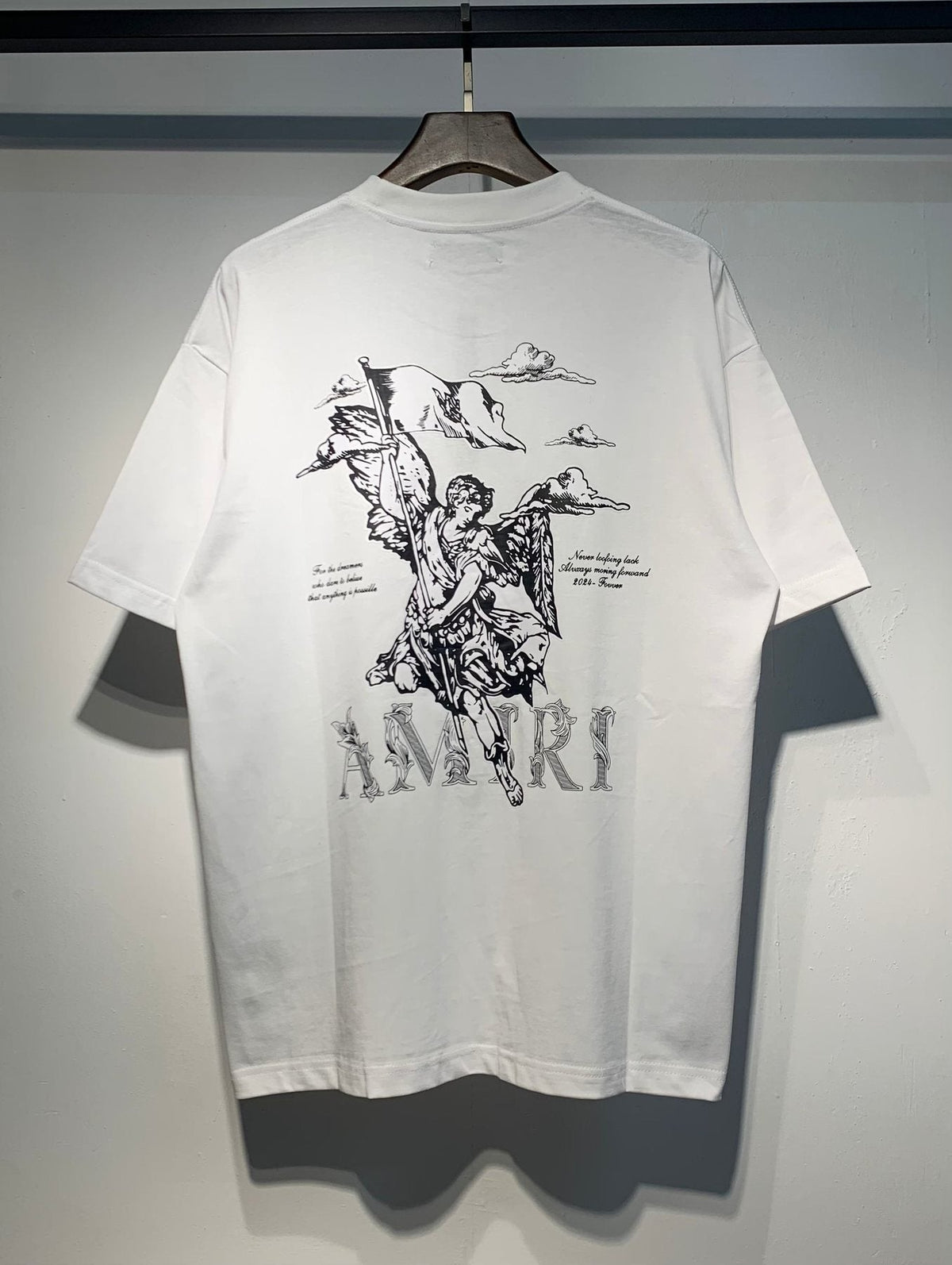 AMIRI Angel Flag Graphic T-Shirt ¡ª front