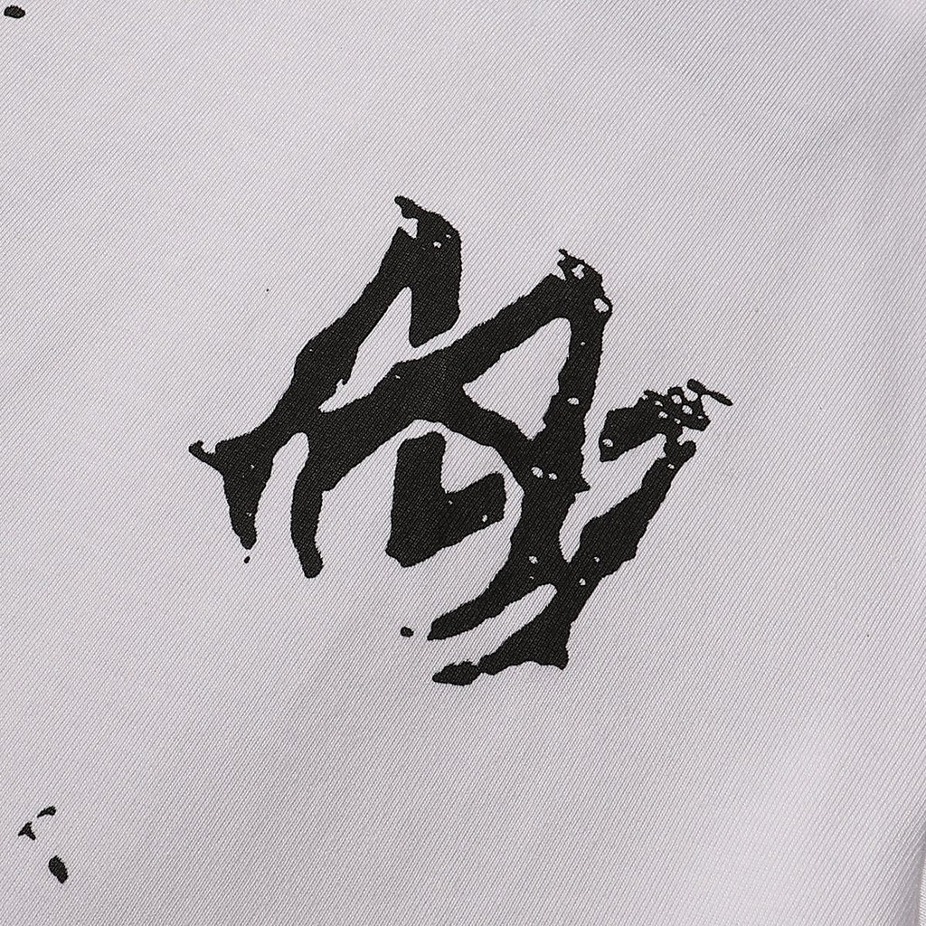 AMIRI Paint Splatter Graphic T-Shirt ¡ª fabric_closeup