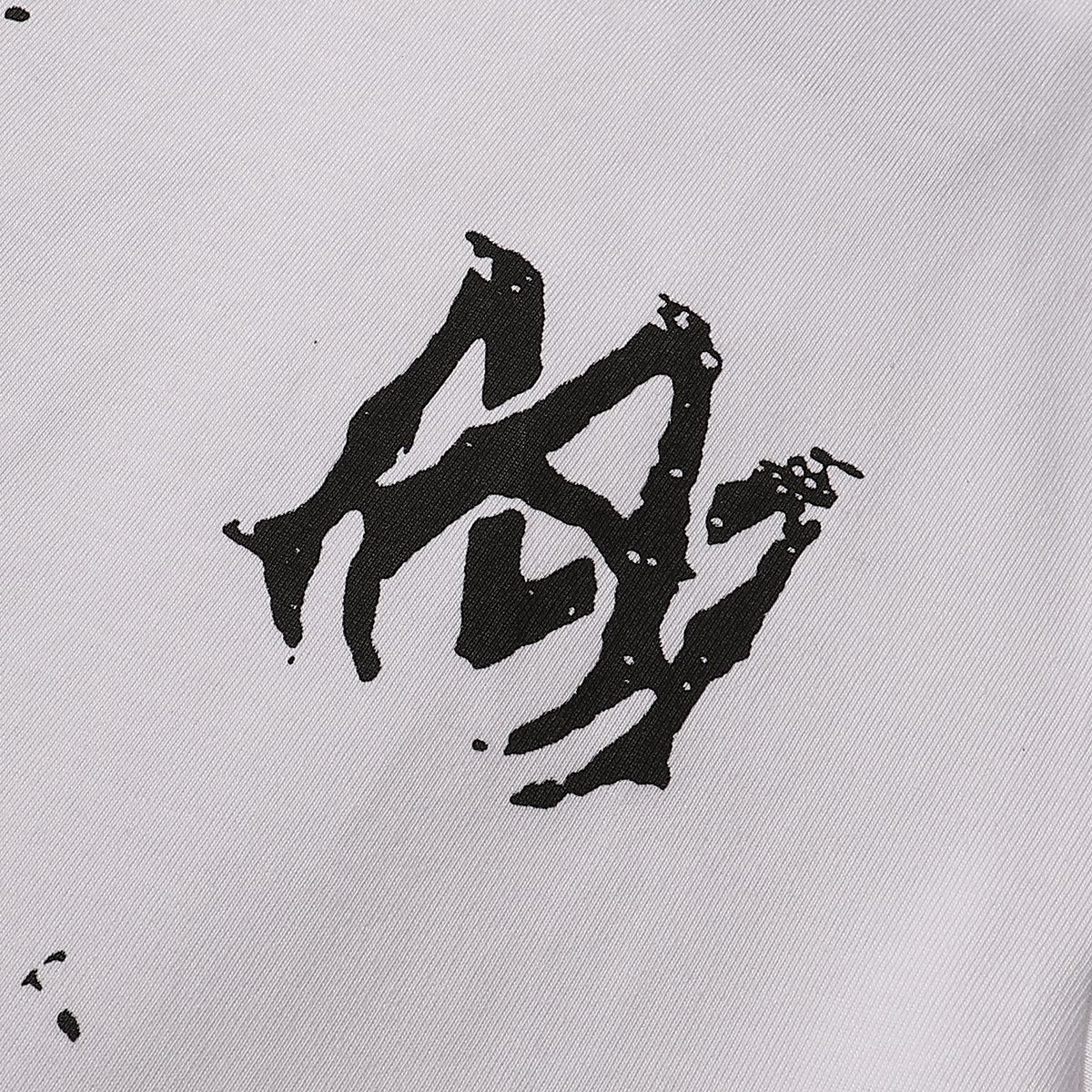 AMIRI Paint Splatter Graphic T-Shirt ¡ª fabric_closeup