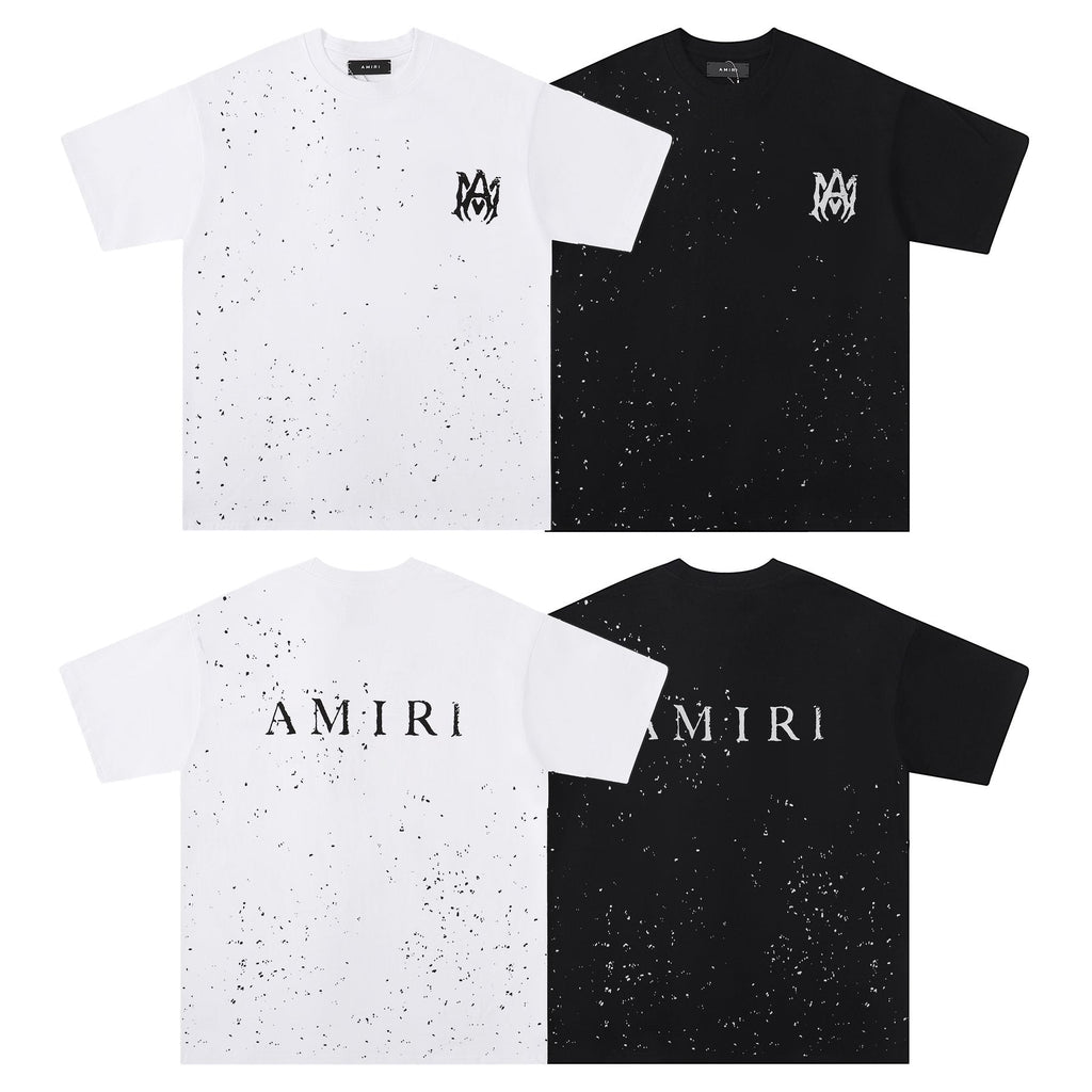 AMIRI Paint Splatter Graphic T-Shirt ¡ª comparison