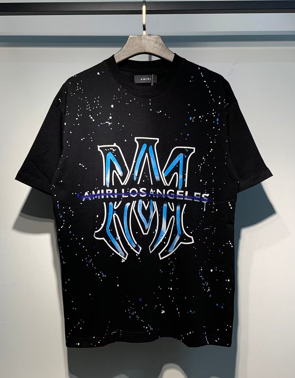 AMIRI Los Angeles Paint-Splatter Graphic T-Shirt ¡ª front