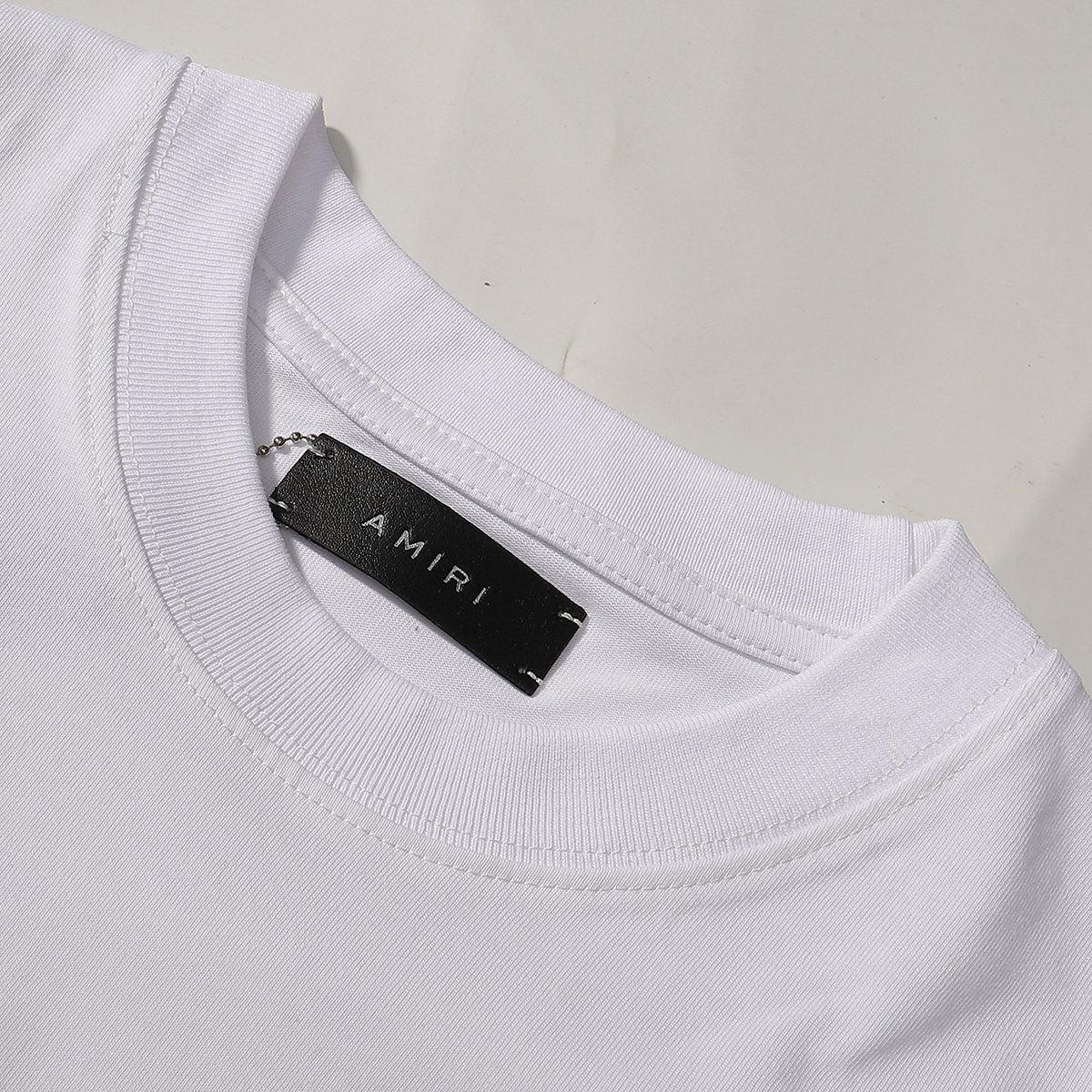 AMIRI Flocked Letter Graphic T-Shirt ¡ª neck_label