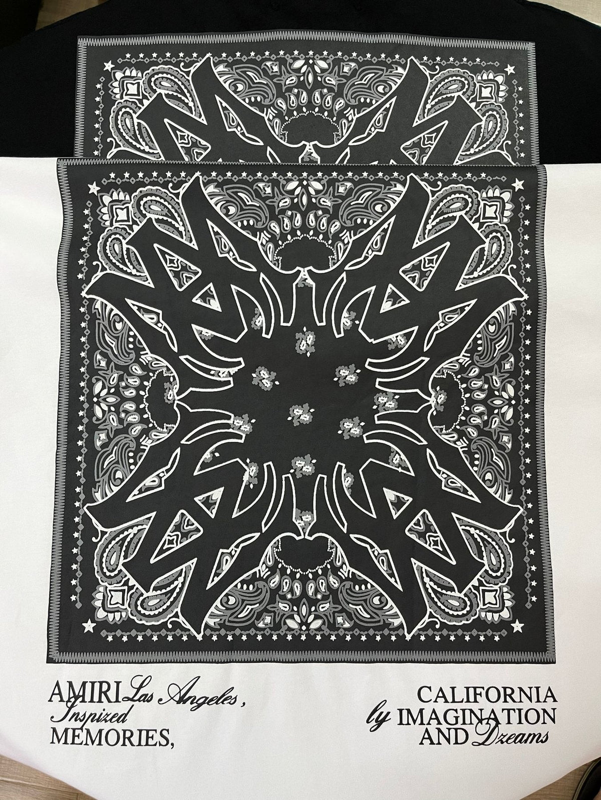 AMIRI Bandana Graphic Short-Sleeve T-Shirt ¡ª detail