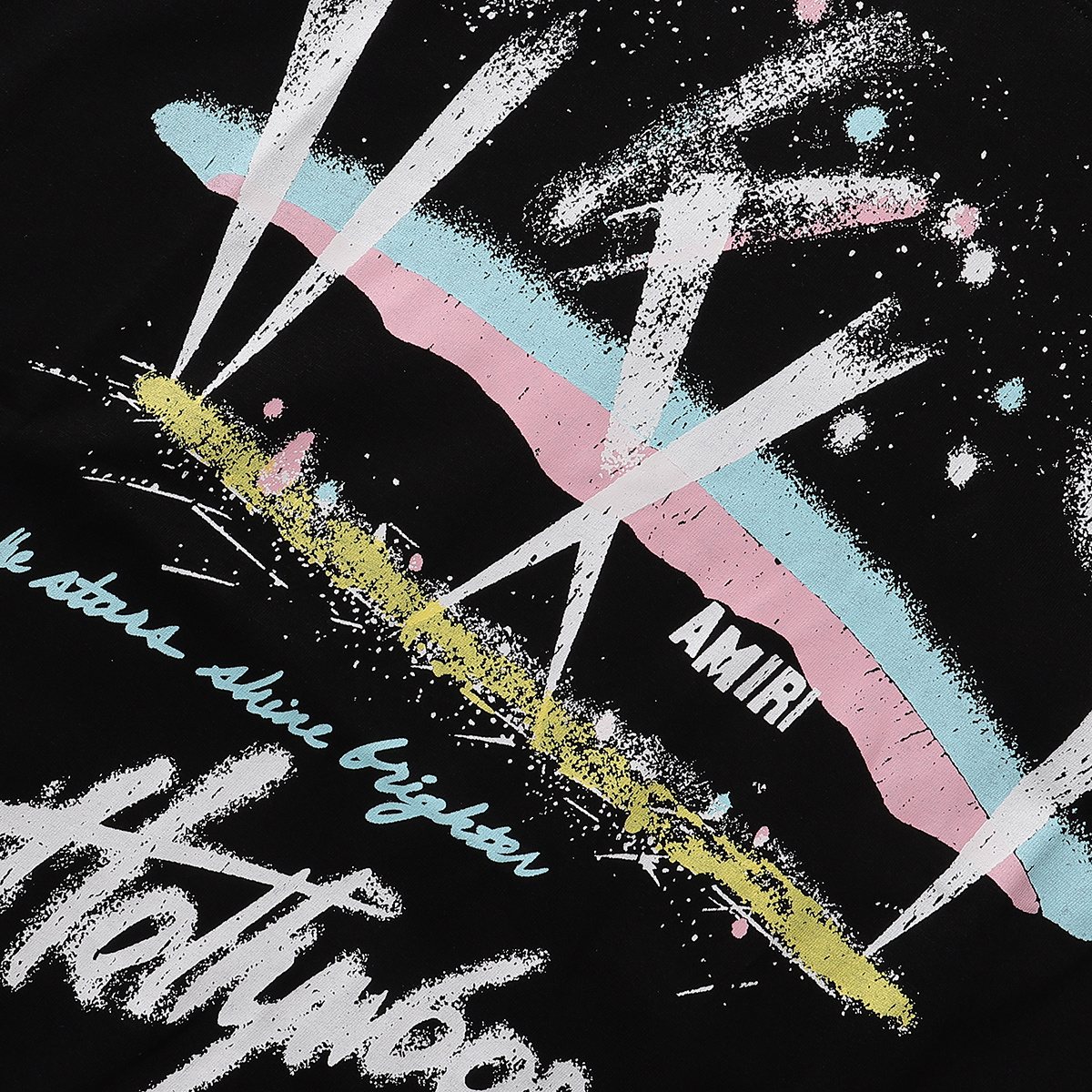 AMIRI Abstract Letter Graphic T-Shirt ¡ª detail