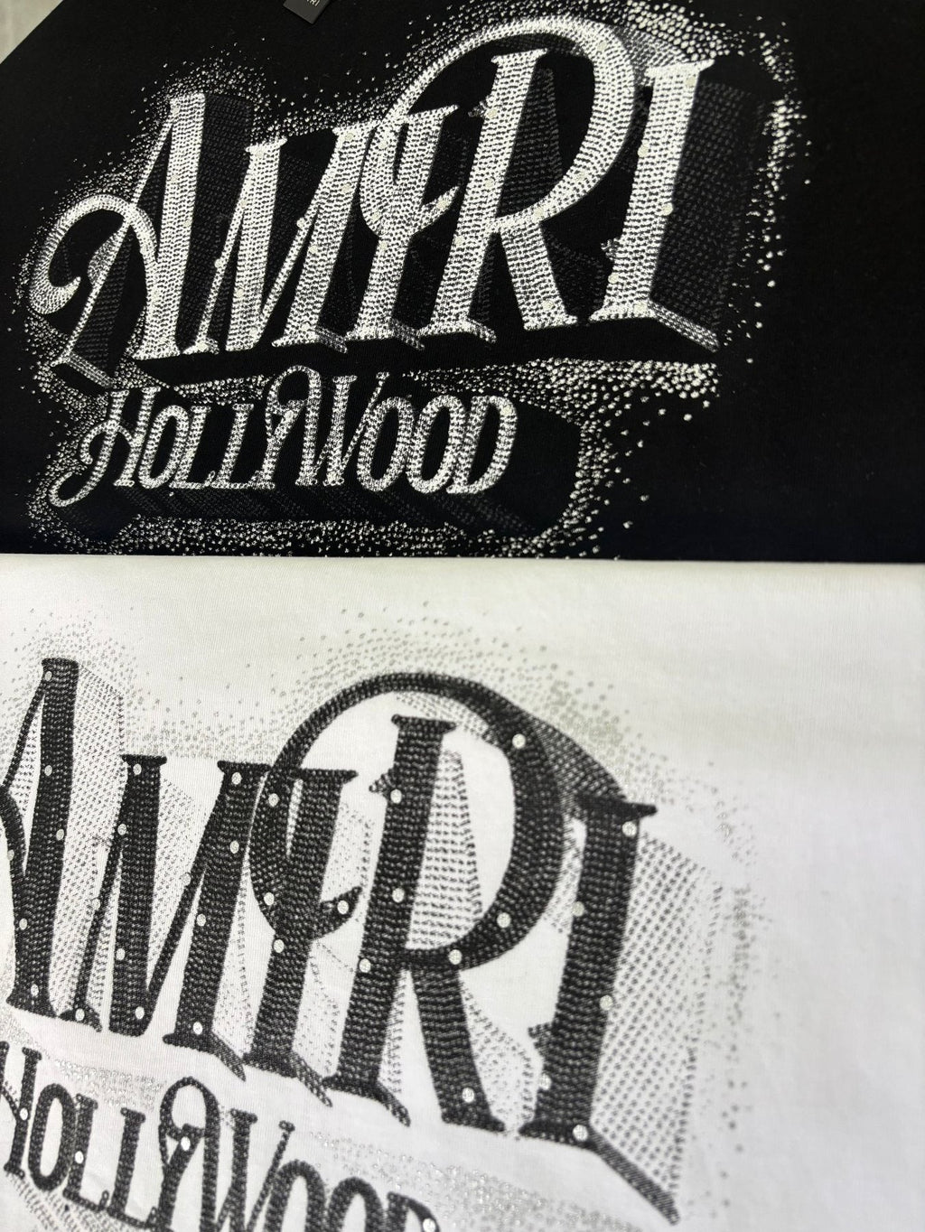 AMIRI Hollywood Graphic Short-Sleeve T-Shirt ¡ª fabric_closeup