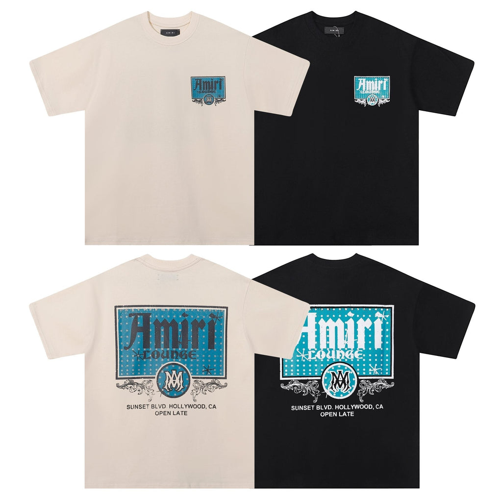 AMIRI Front and Back Graphic T-Shirt ¡ª comparison