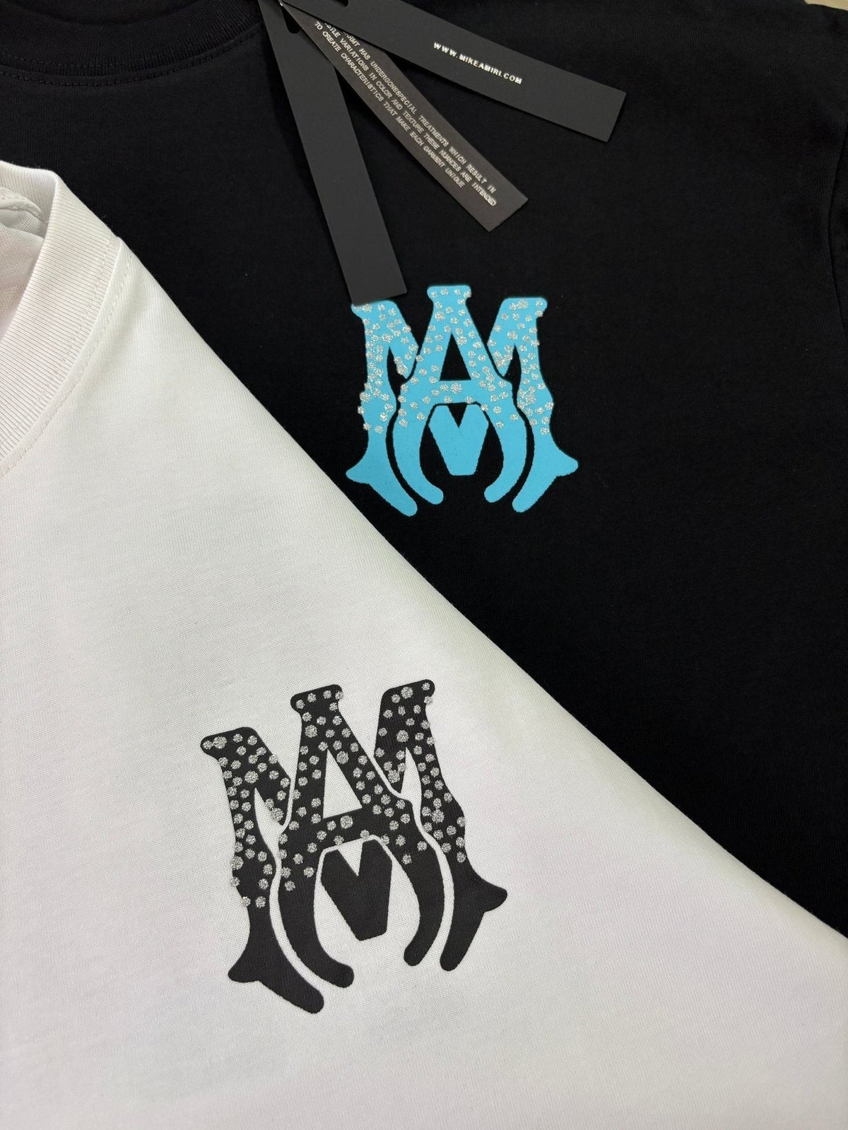 AMIRI Silver Letter Graphic Short-Sleeve T-Shirt ¡ª hang_tag