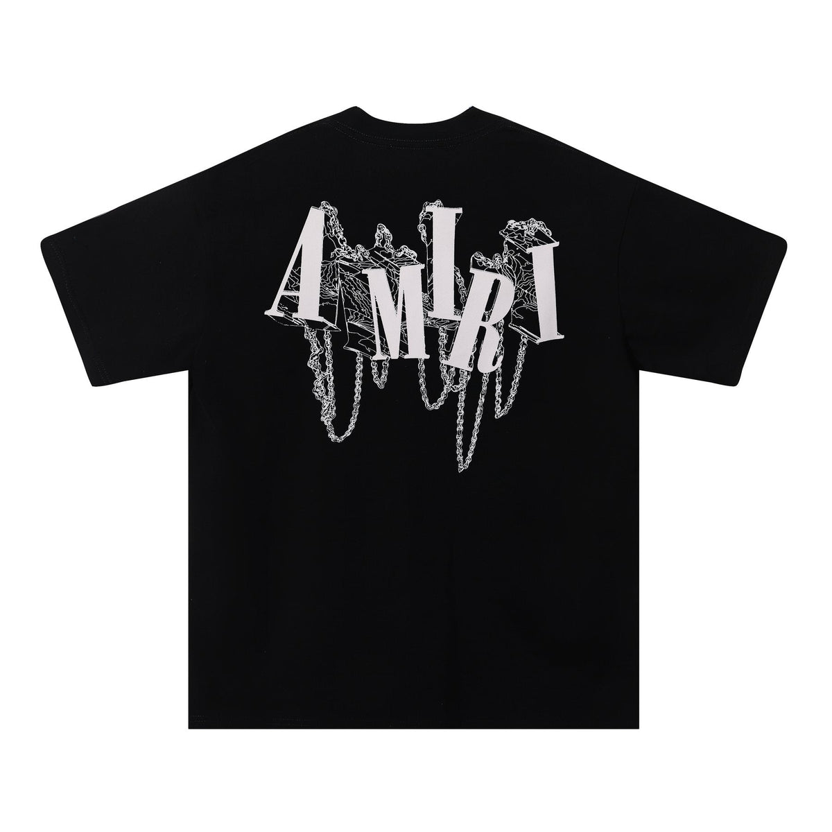 AMIRI Chain Letter Graphic T-Shirt ¡ª back