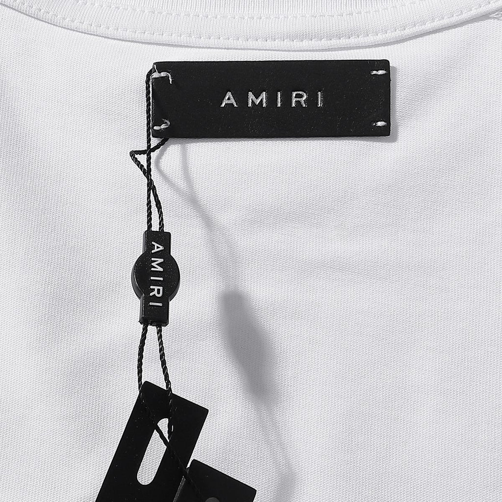 AMIRI Embroidered Logo Short-Sleeve T-Shirt ¡ª neck_label
