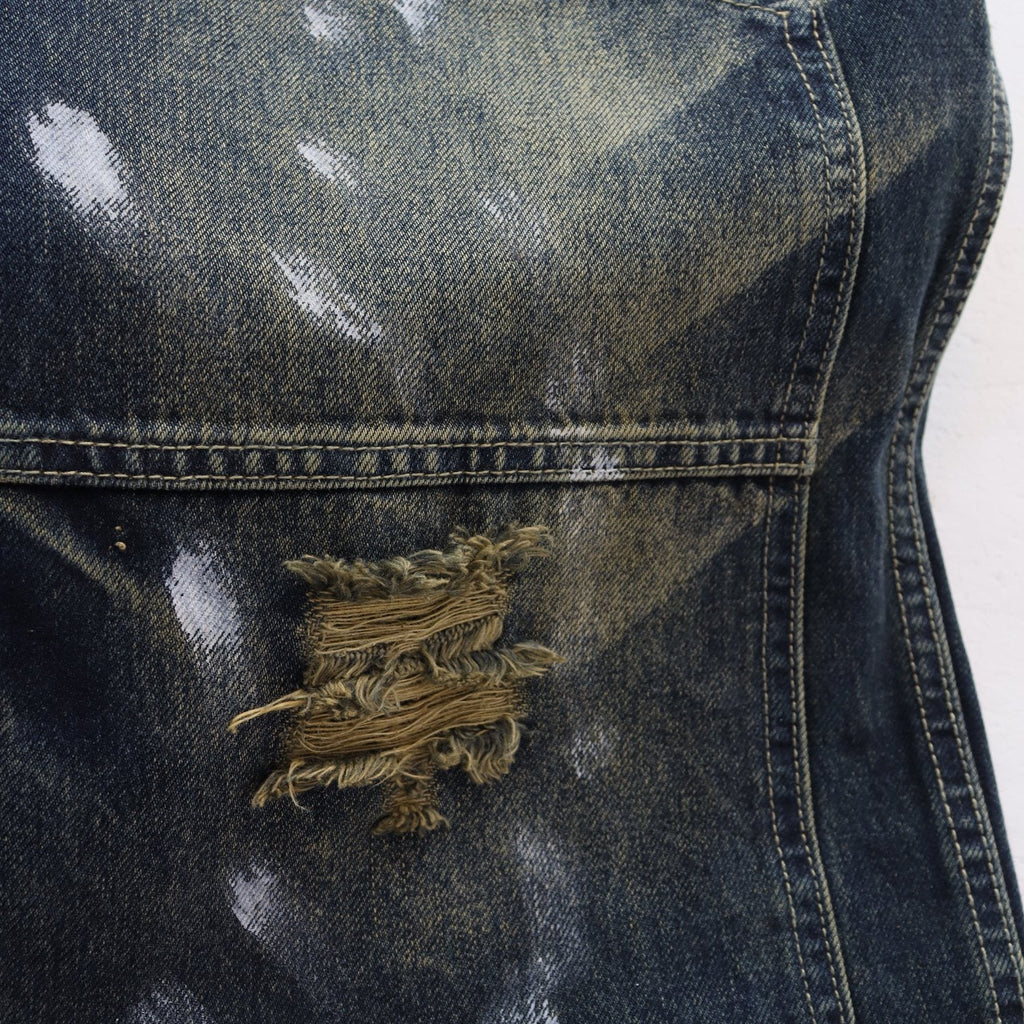 VALE Sports Division Embellished Wide-Leg Jeans ¡ª detail