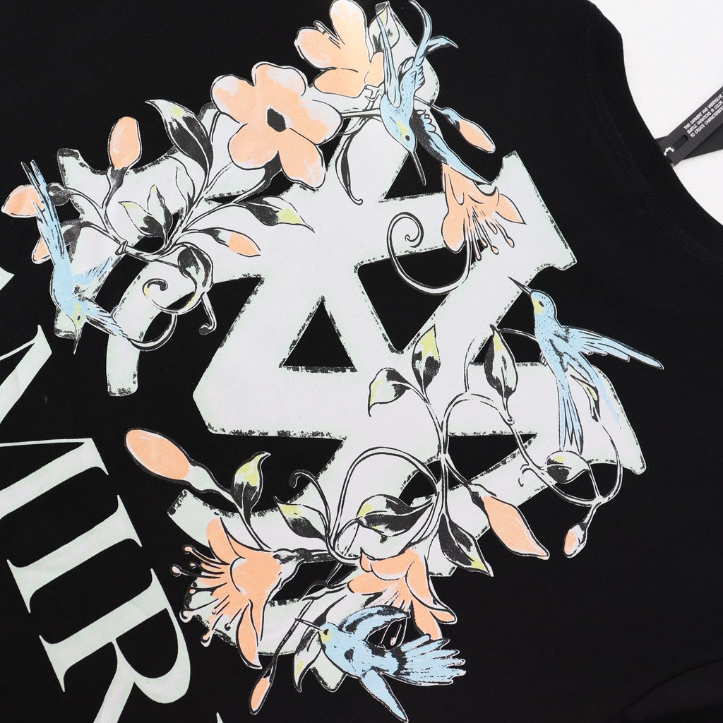 AMIRI Floral A Graphic Short-Sleeve T-Shirt ¡ª detail