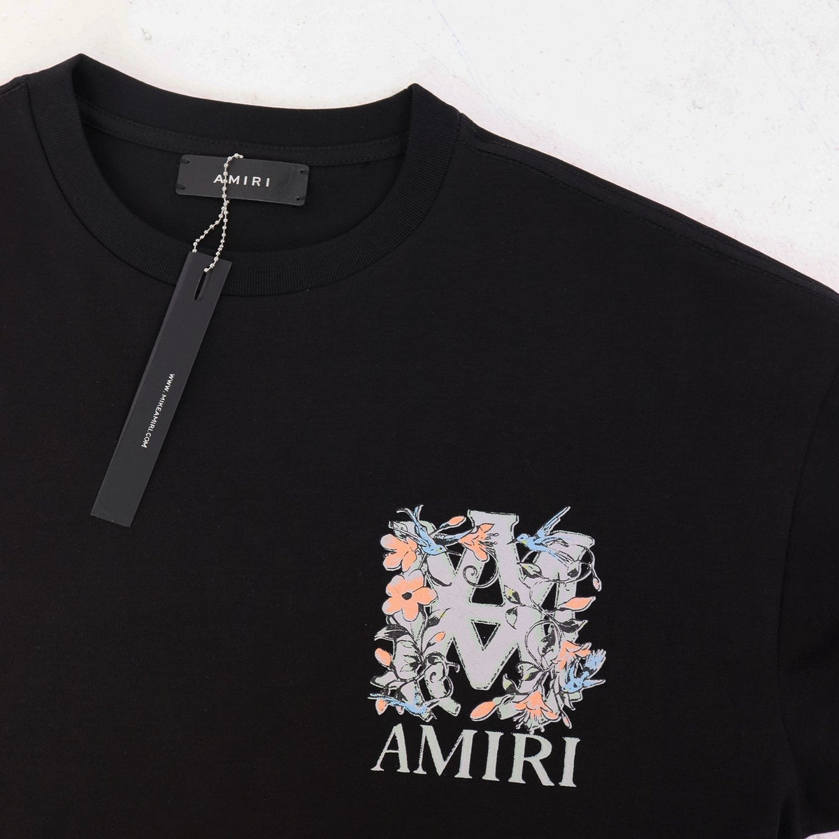 AMIRI Floral A Graphic Short-Sleeve T-Shirt ¡ª hang_tag