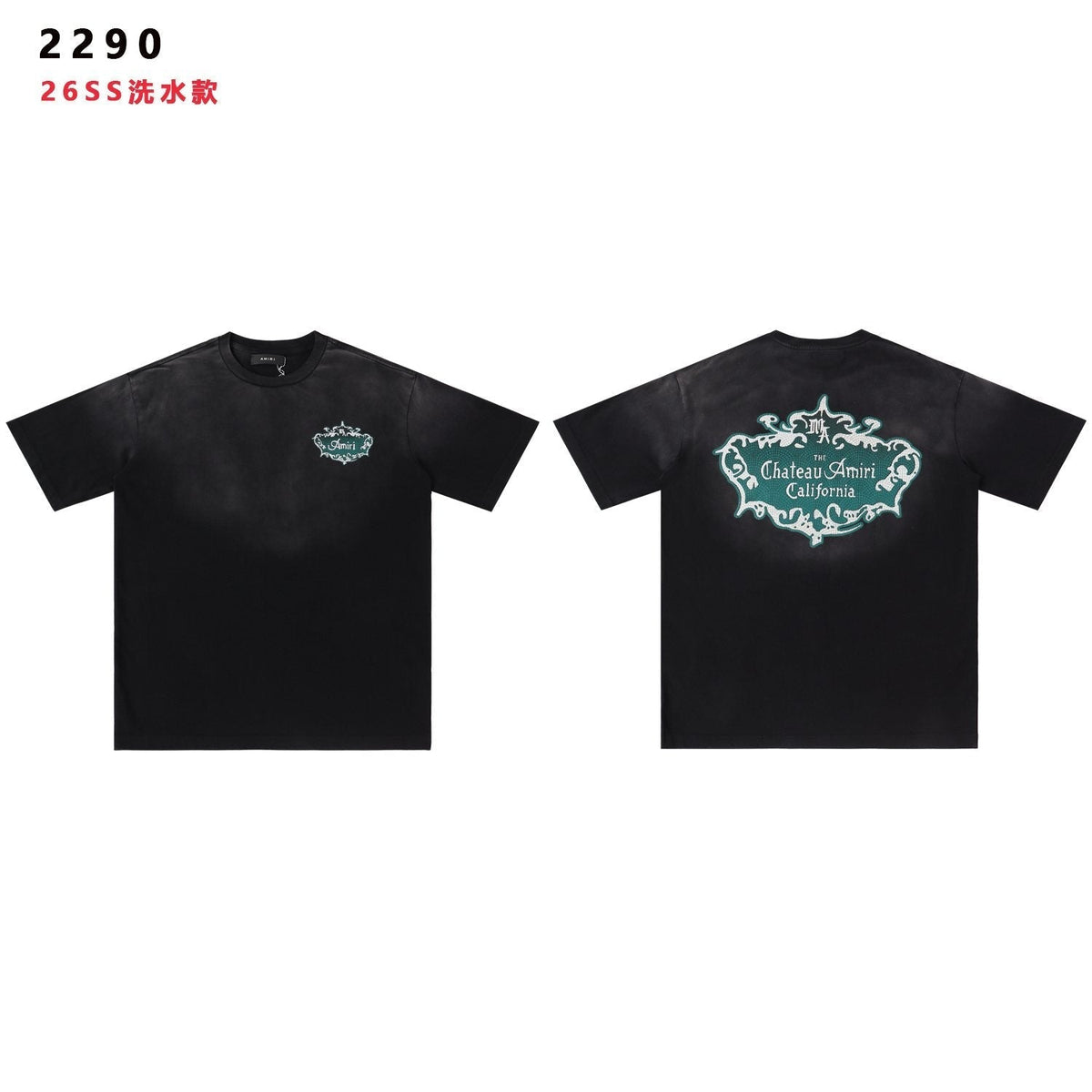 AMIRI The Chateau Badge Graphic T-Shirt ¡ª hero
