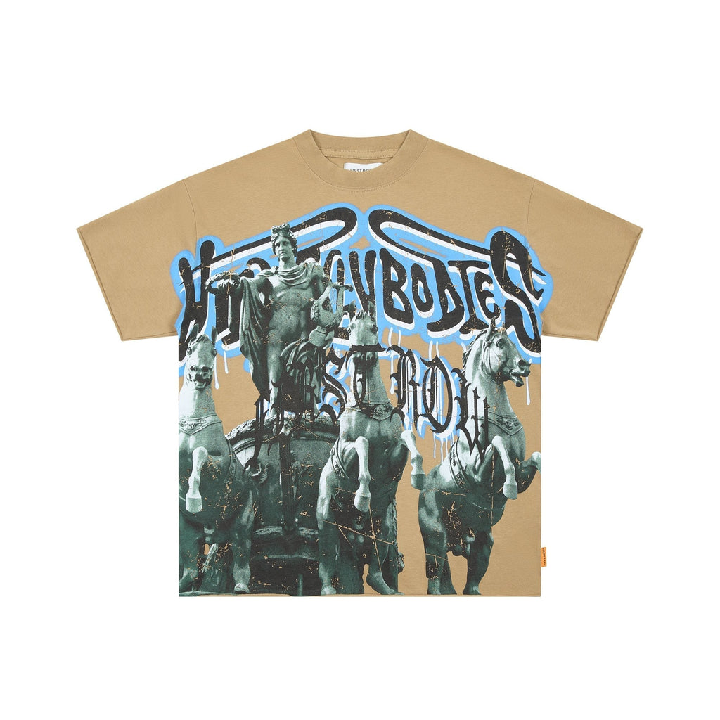 FIRST ROW Statue Horse Graphic T-Shirt ¡ª hero